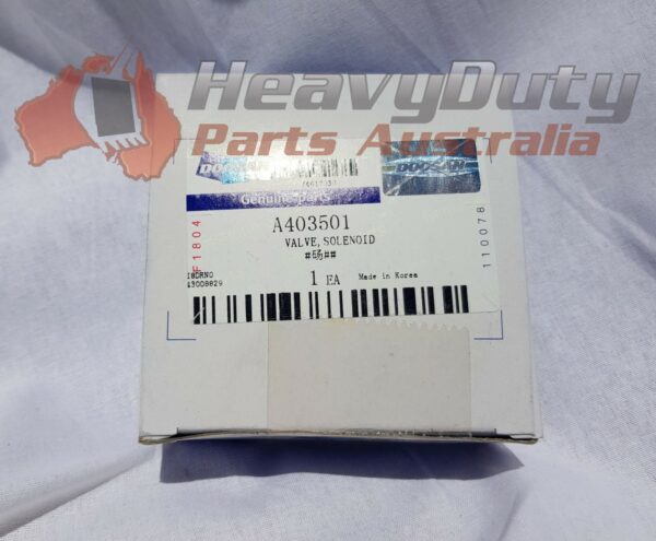 Daewoo Forklift A403501 Valve Solenoid