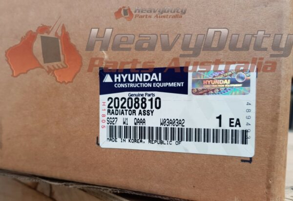 Hyundai 20208810 Radiator Assy