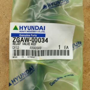 Hyundai Relief Valve Assy - ZGAW-00034