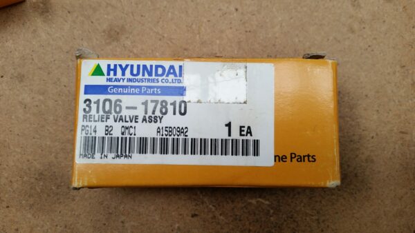 Hyundai Relief Valve Assy - 31Q6-17810