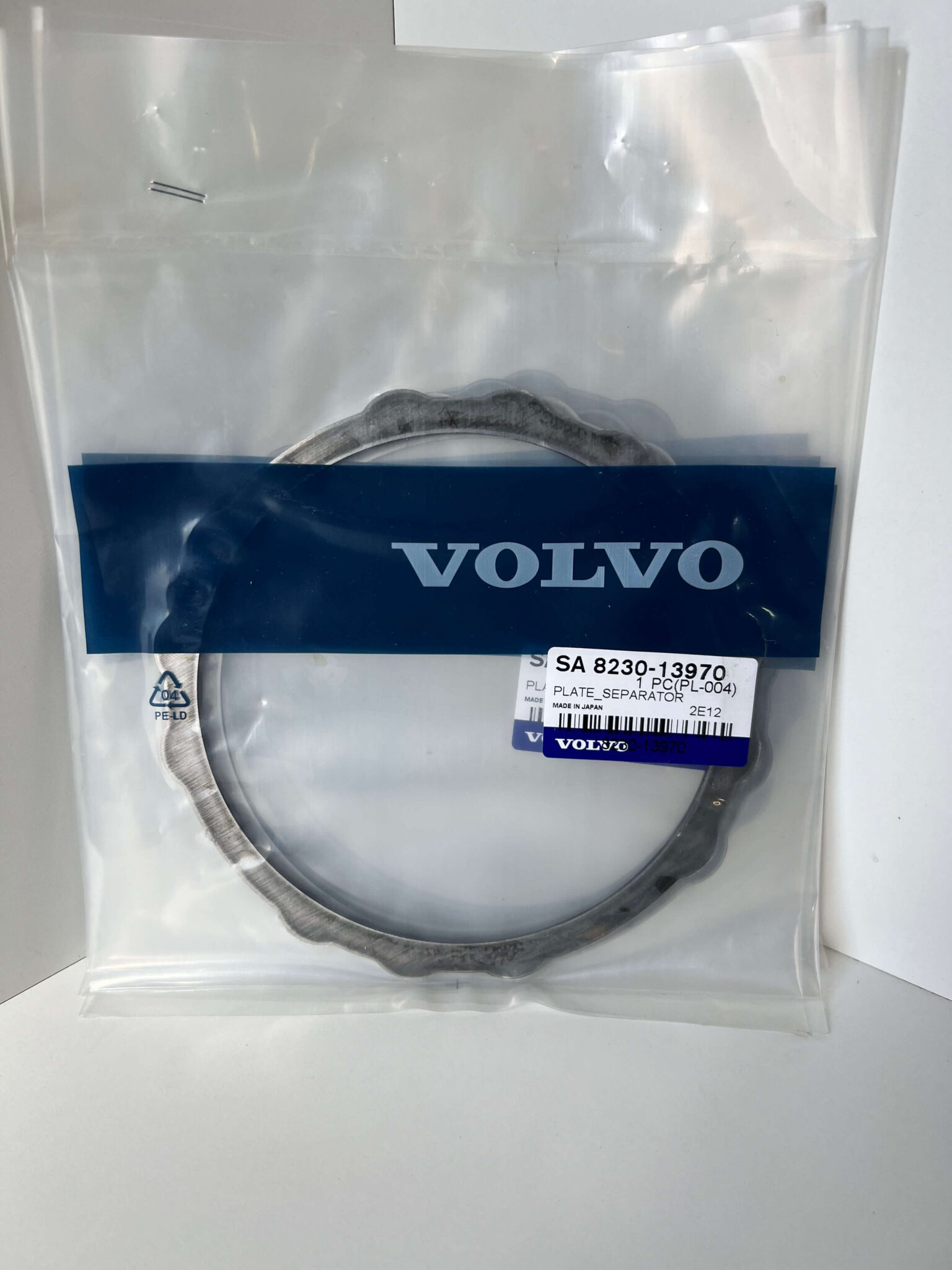 Volvo Plate Separator SA 8230-13970 Excavator Heavy Duty Parts Australia